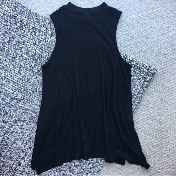 Mossimo - Sleeveless Flowy Mock Turtleneck Tunic - Picture 3 of 5